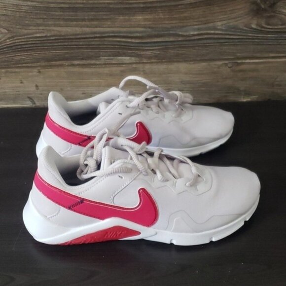 New Nike Womens Legend Essential Pink Sneakers Size 9 Athletic Lightweight Gym - Picture 5 of 10